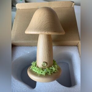 Cute little rechargeable mushroom lamp